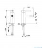 KFA MOZA GUN METAL GREY bateria bidetowa grafit szczotkowany 5037-015-61